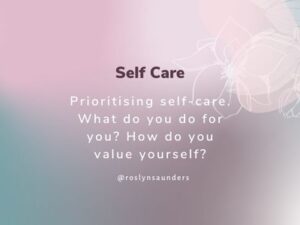 Prioritise Self Care