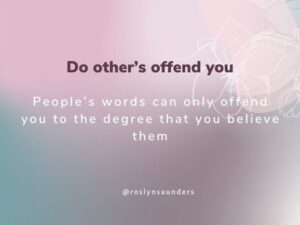 Do others offend you-blog
